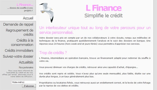 L Finance, intermédiaire en opération bancaire L Finance, intermédiaire en opération bancaire