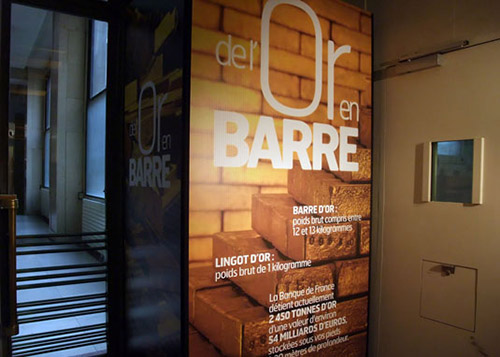 2450 tonnes d'or dans les coffres de la Banque de France 2450 tonnes d'or dans les coffres de la Banque de France