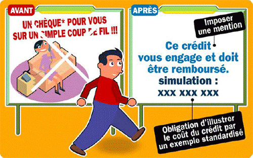Réforme de la pub pour le crédit Réforme de la pub pour le crédit