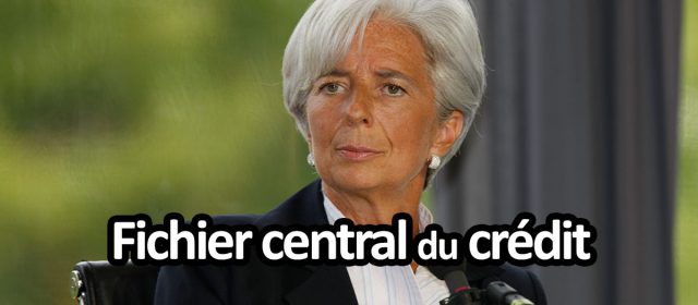 Fichier central du credit et fichier positif - Loi Lagarde