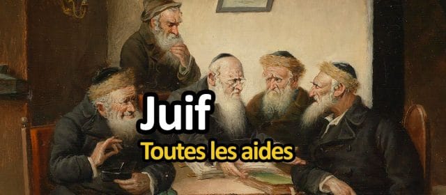 Toutes les aides pour juifs.