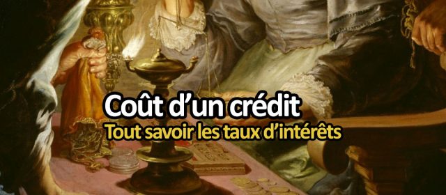 Coût d'un crédit