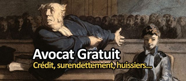 Avocat gratuit et surendettement