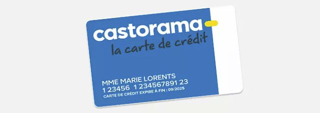 Carte de crédit Castorama